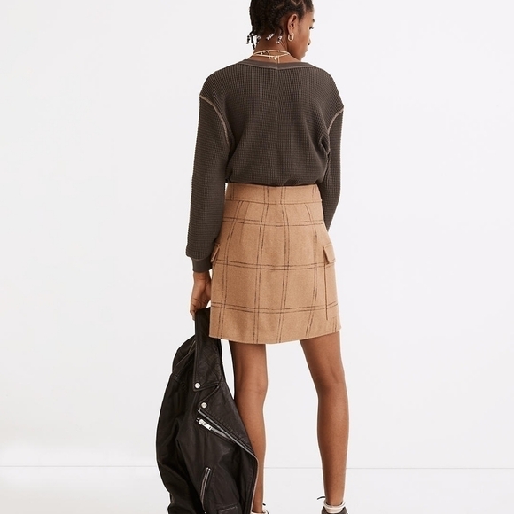MADEWELL Wool Blend Skirt - Picture 3 of 8